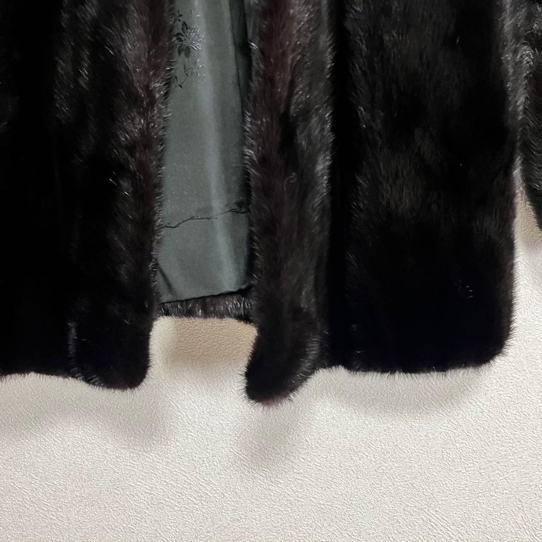 SAGAMINK 毛皮 ブラック ダークブラウン ミンク