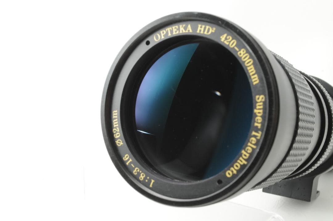 OPTEKA オプテカ HD 420-800mm スーパーテレフォト Kマウント