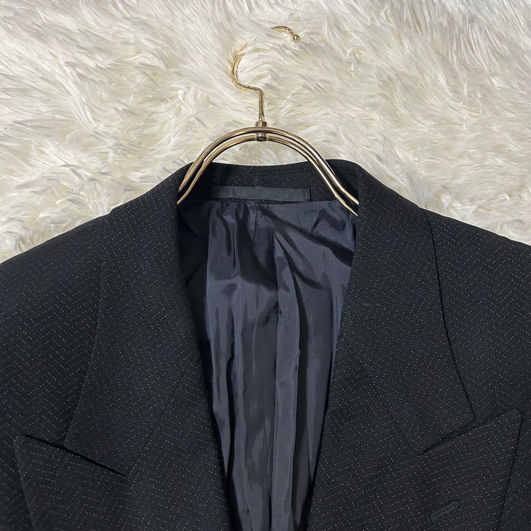 ARMANI ビジネススーツセットアップ パンツ ブラック 54/R