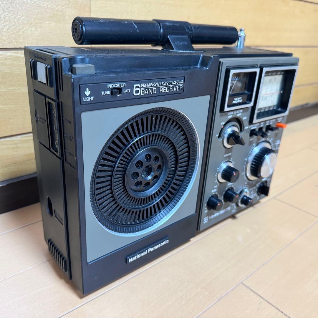 ナショナル6バンドBCLラジオ　クーガ118D　RF-1188【美品 ジャンク】