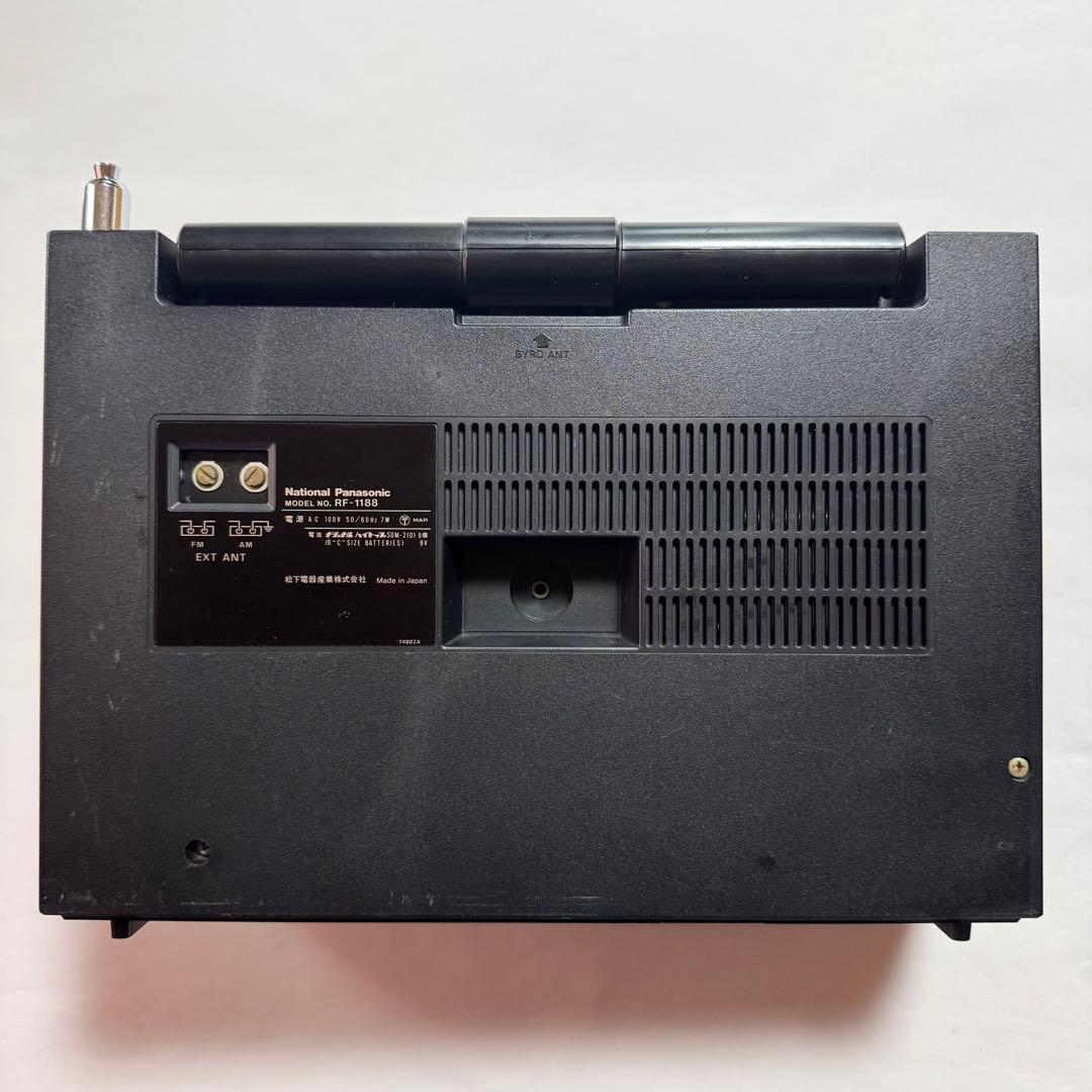 ナショナル6バンドBCLラジオ　クーガ118D　RF-1188【美品 ジャンク】