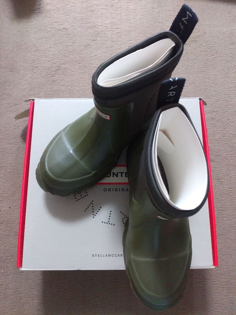 chiho5★ステラマッカートニー×ハンター★ショートレインブーツ長靴4