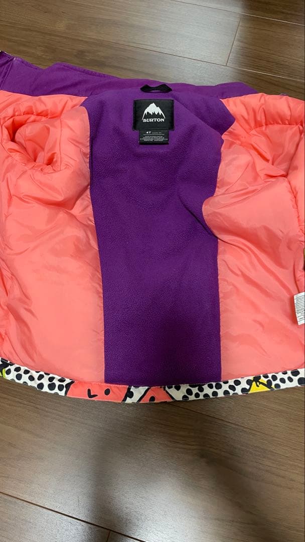 バートン　スノーウェア　トドラー　4T 上下セット
