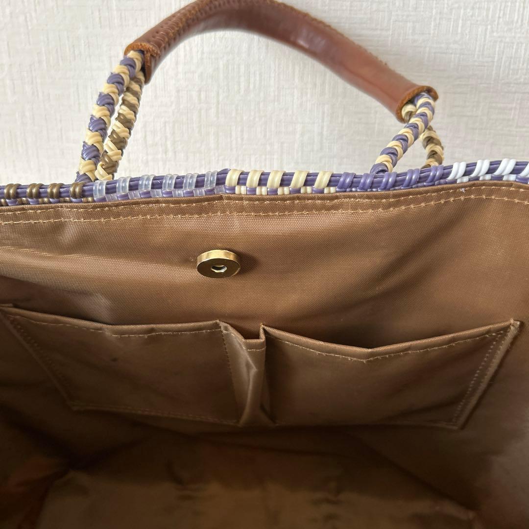 【美品】 WOVEN メルカドバック