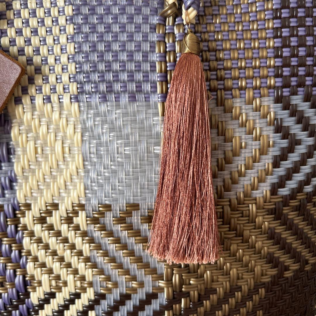 【美品】 WOVEN メルカドバック