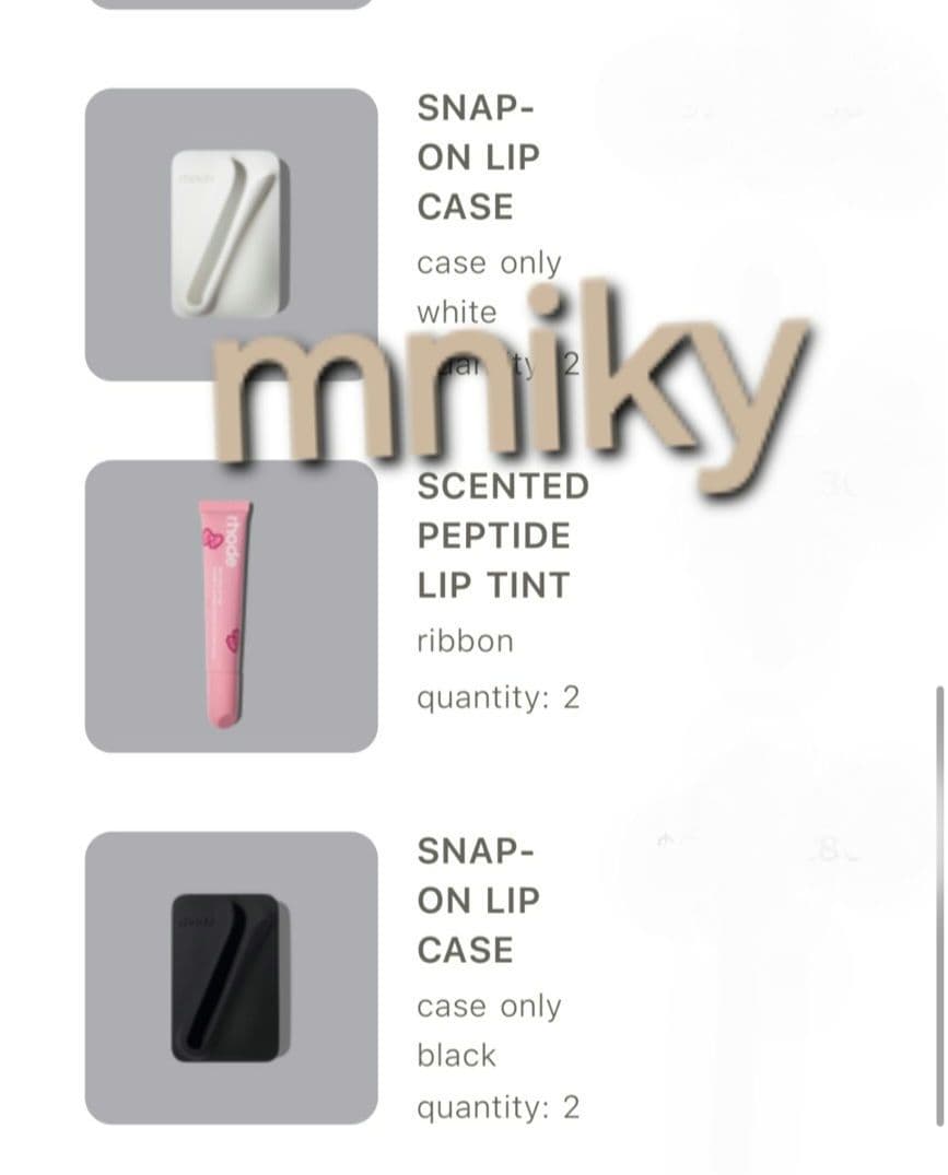 rhode MagSafe スナップオンリップケース＆ jelly bean