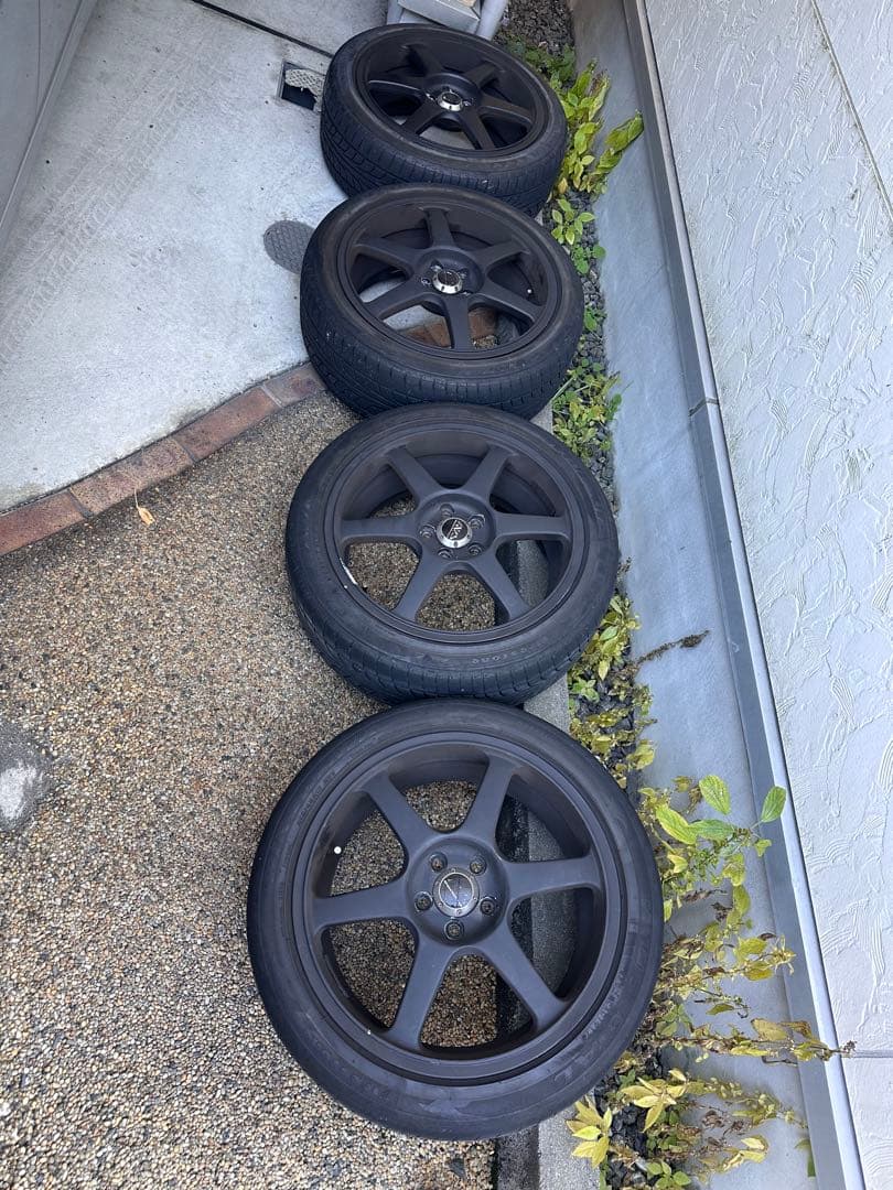 17インチ ホイールセット タイヤ付き プリウス30