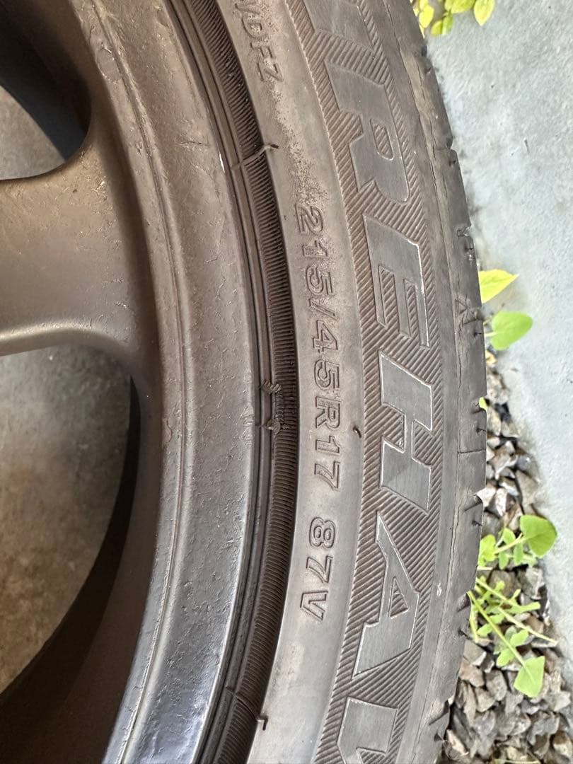 17インチ ホイールセット タイヤ付き プリウス30