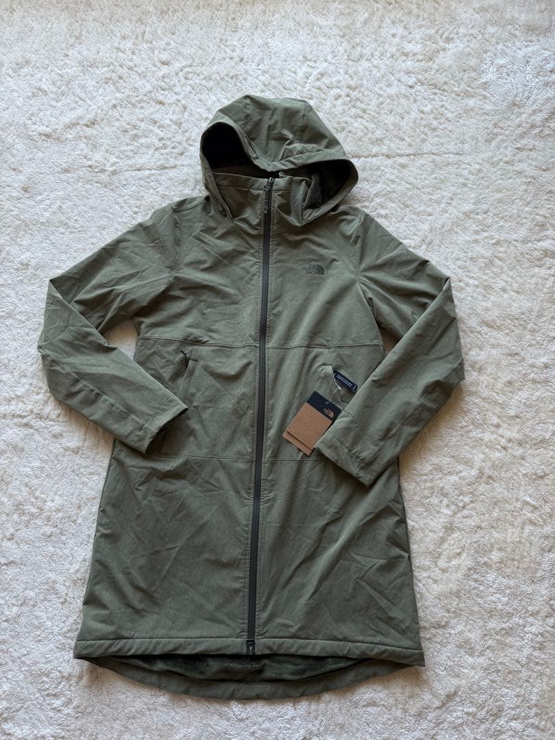 【THE NORTH FACE】日本未発売オリーブグリーンモッズコートL新品