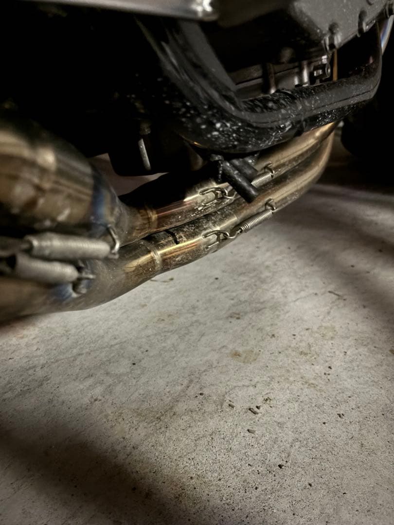 ワイバン　チタンフルエキ　CB400SF NC42