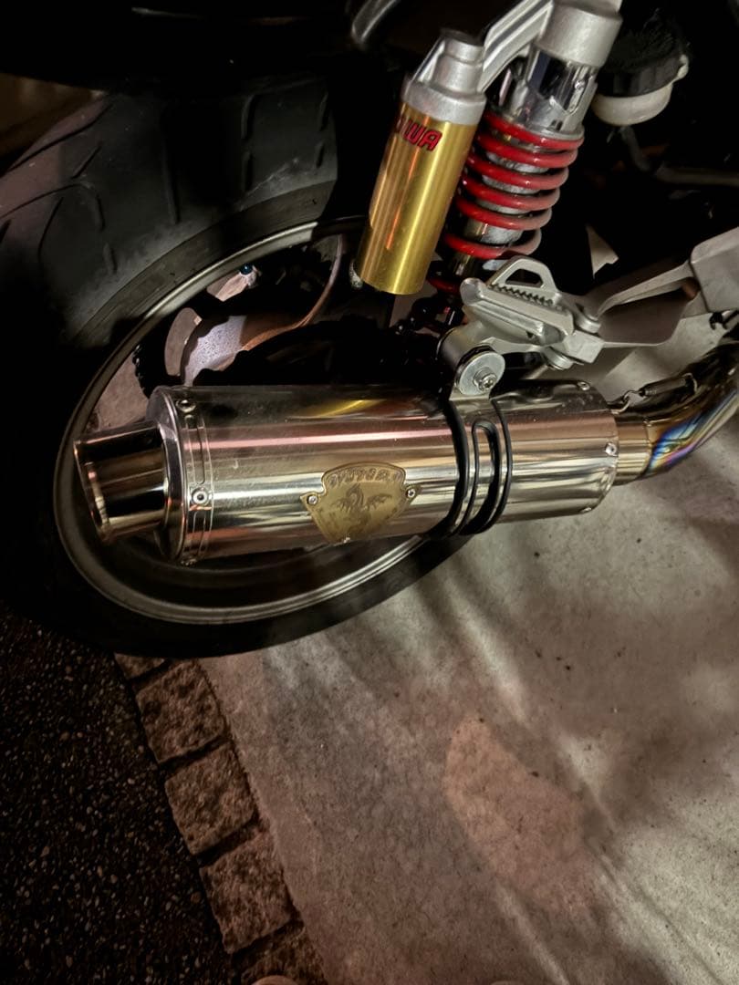 ワイバン　チタンフルエキ　CB400SF NC42