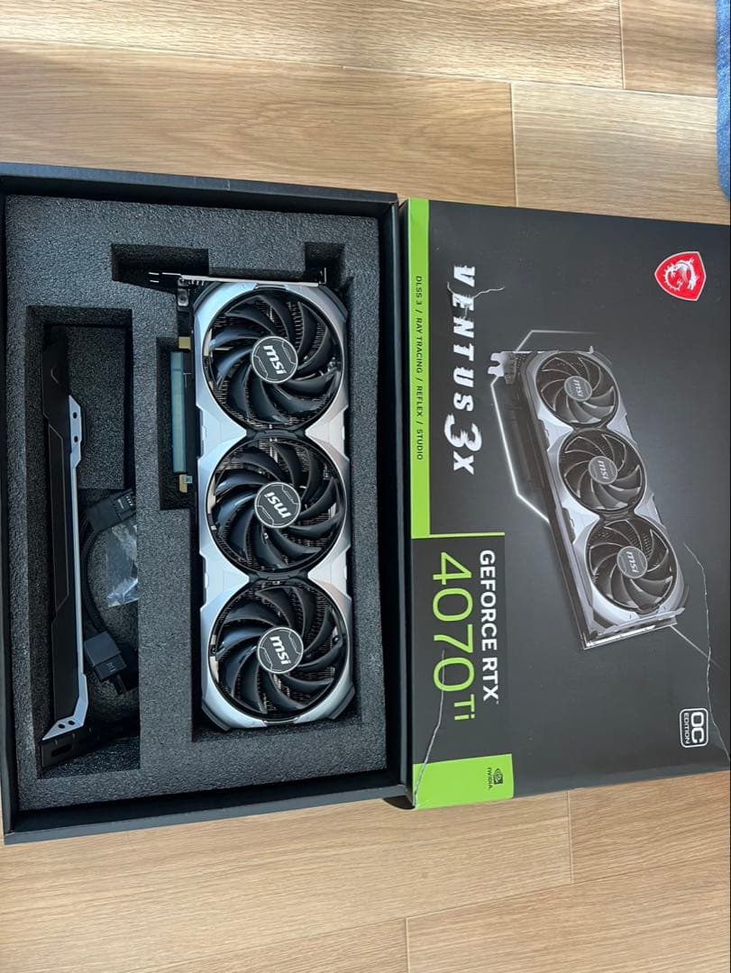 グラフィックボード・グラボ・ビデオカード MSI GeForce RTX 4070 Ti OC12GB