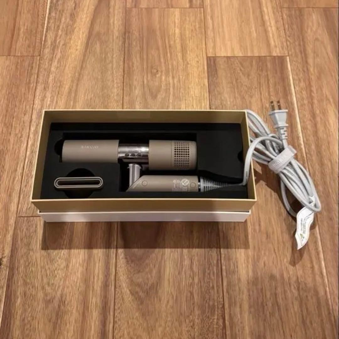 KINUJO コンパクトヘアドライヤー ブラウン