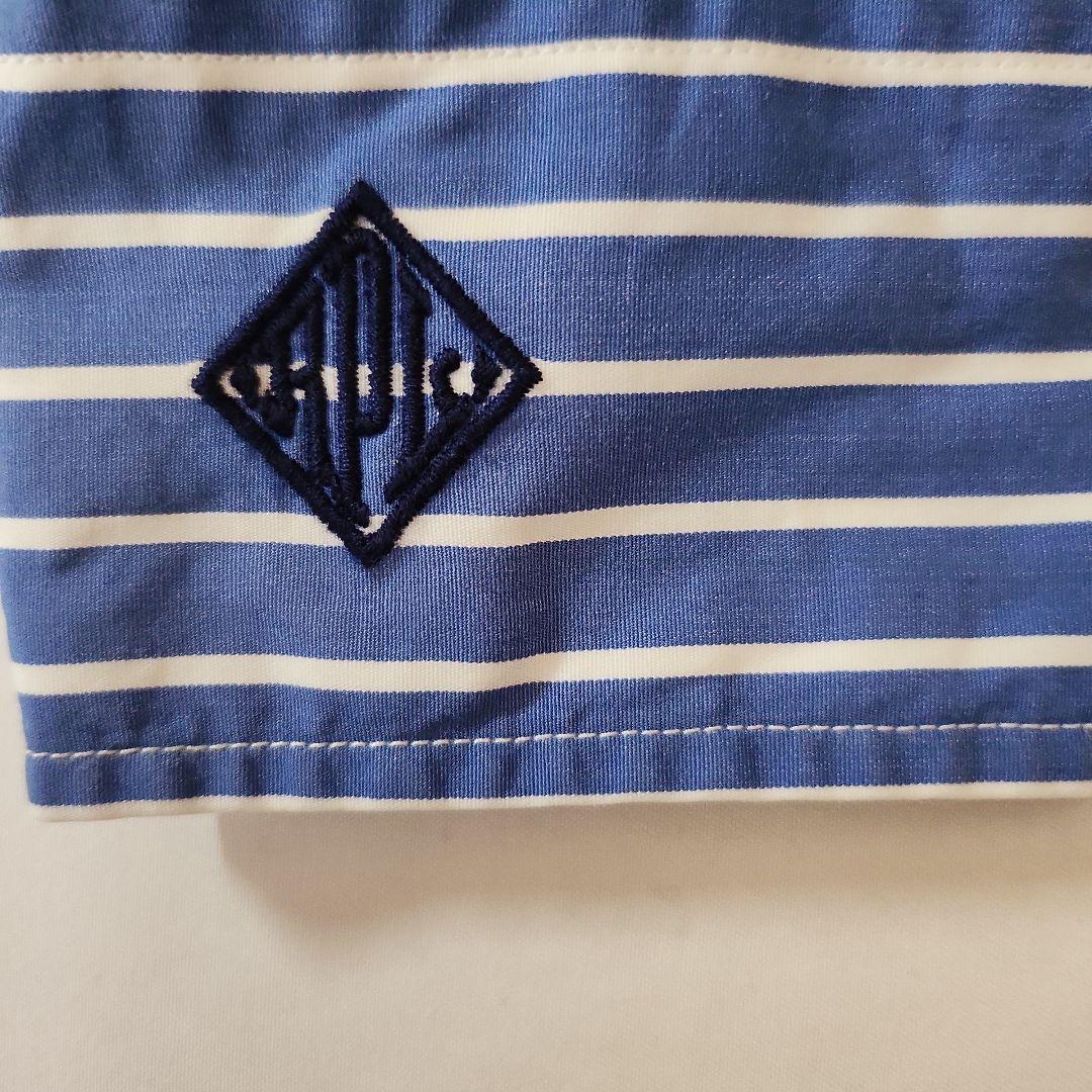 美品❤ポロラルフローレン　ストライプ コットン100％シャツワンピース