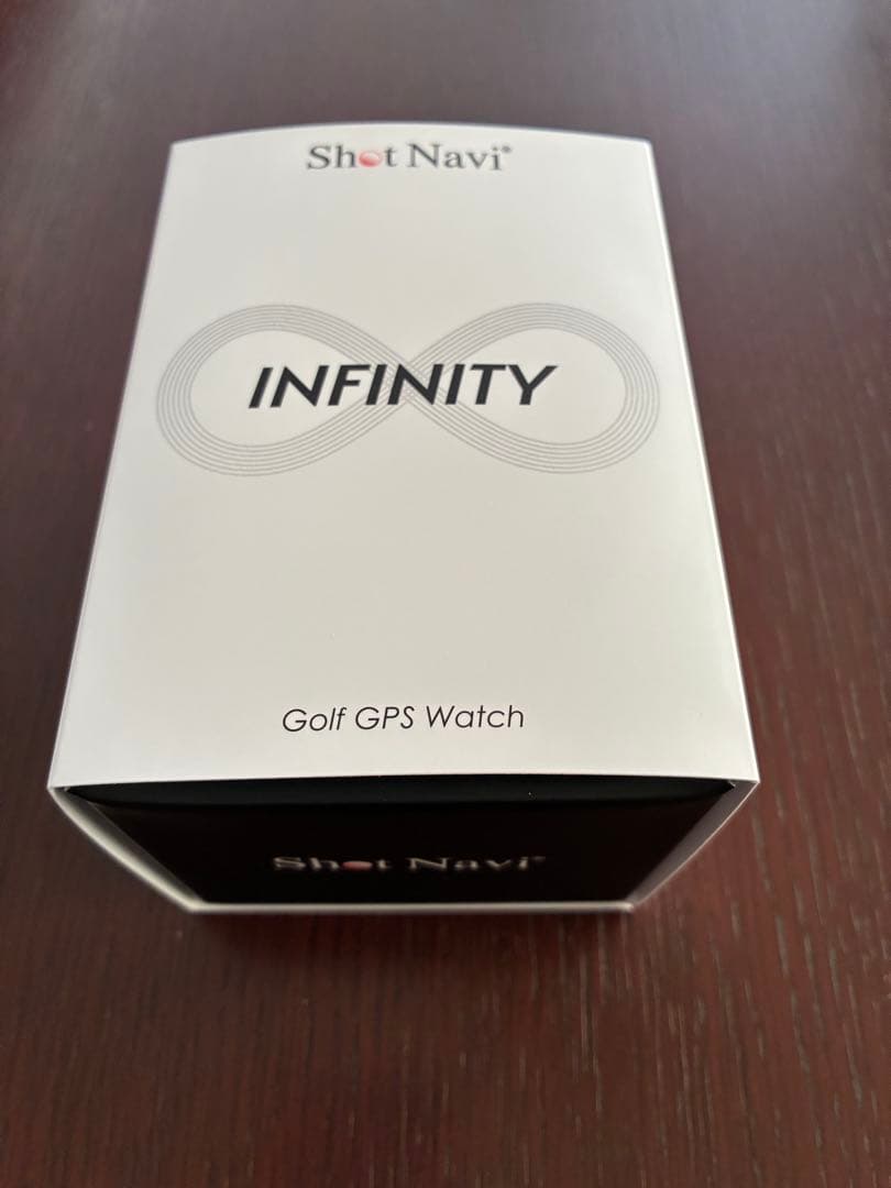【超美品】Shot Navi INFINITY GPSゴルフナビ距離計　ホワイト