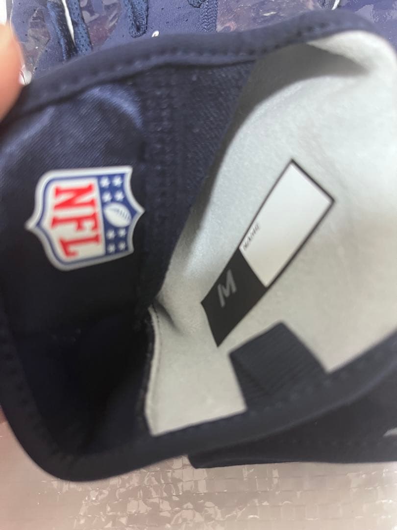 グローブ NIKE VAPOR JET 6.0 GLOVE NFL NAVY M