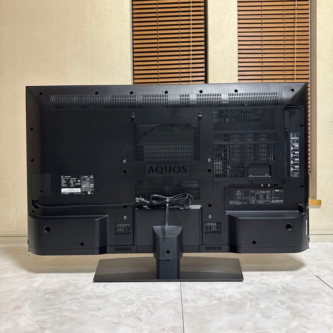 送料込 SHARP AQUOS 45V型 4K液晶テレビ Android TV