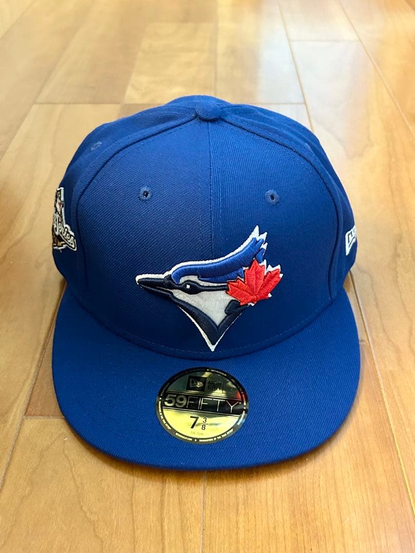 新品ブルージェイズ 59FIFTYキャップ 7 3/8 2025ワールドシリーズ