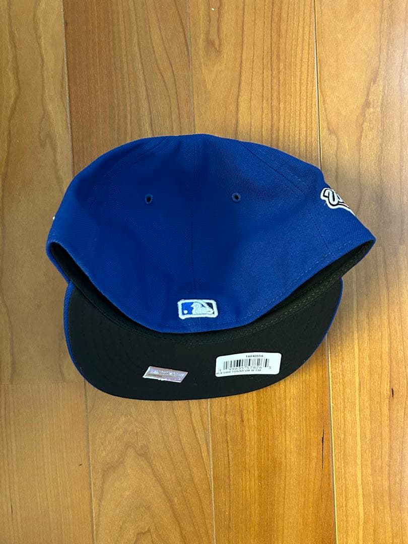 新品ブルージェイズ 59FIFTYキャップ 7 3/8 2025ワールドシリーズ