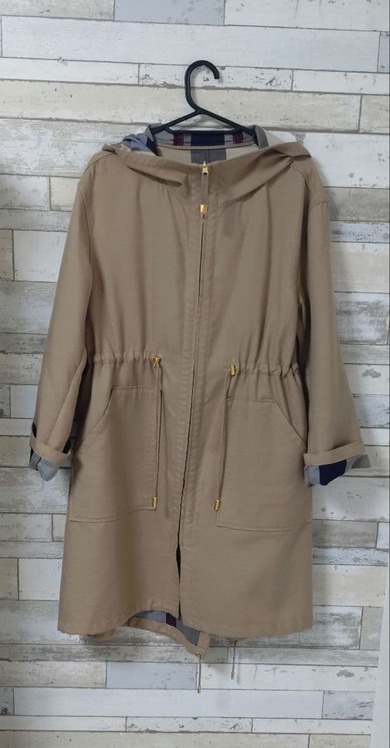 ゆん！ブルーレーベルモッズコート