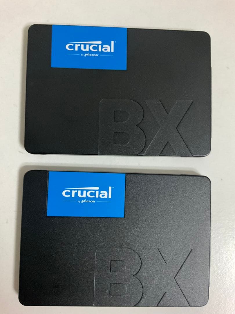 Crucial BX500 SATA SSD 500GB×2個