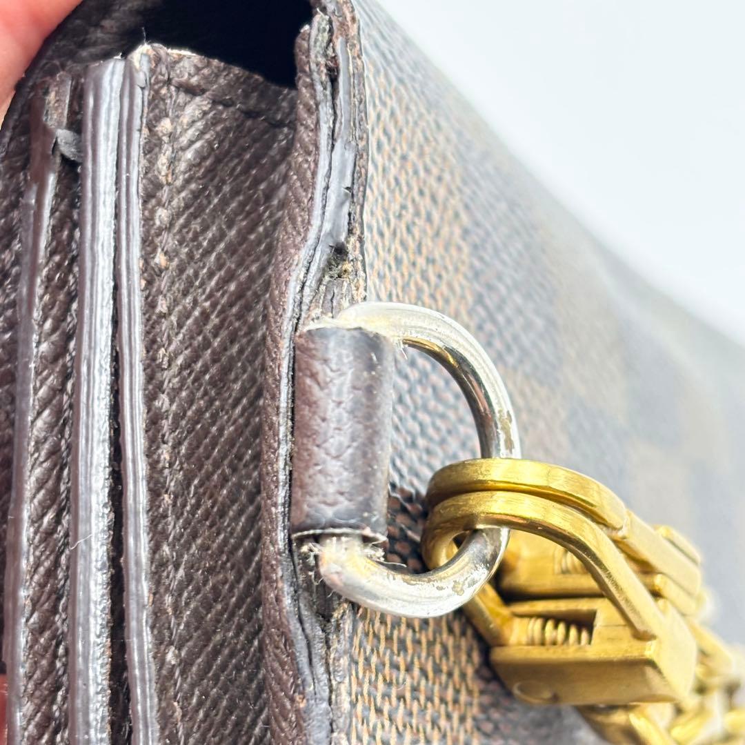 LOUIS VUITTON ポルトフォイユ アコルディオン チェーン　長財布