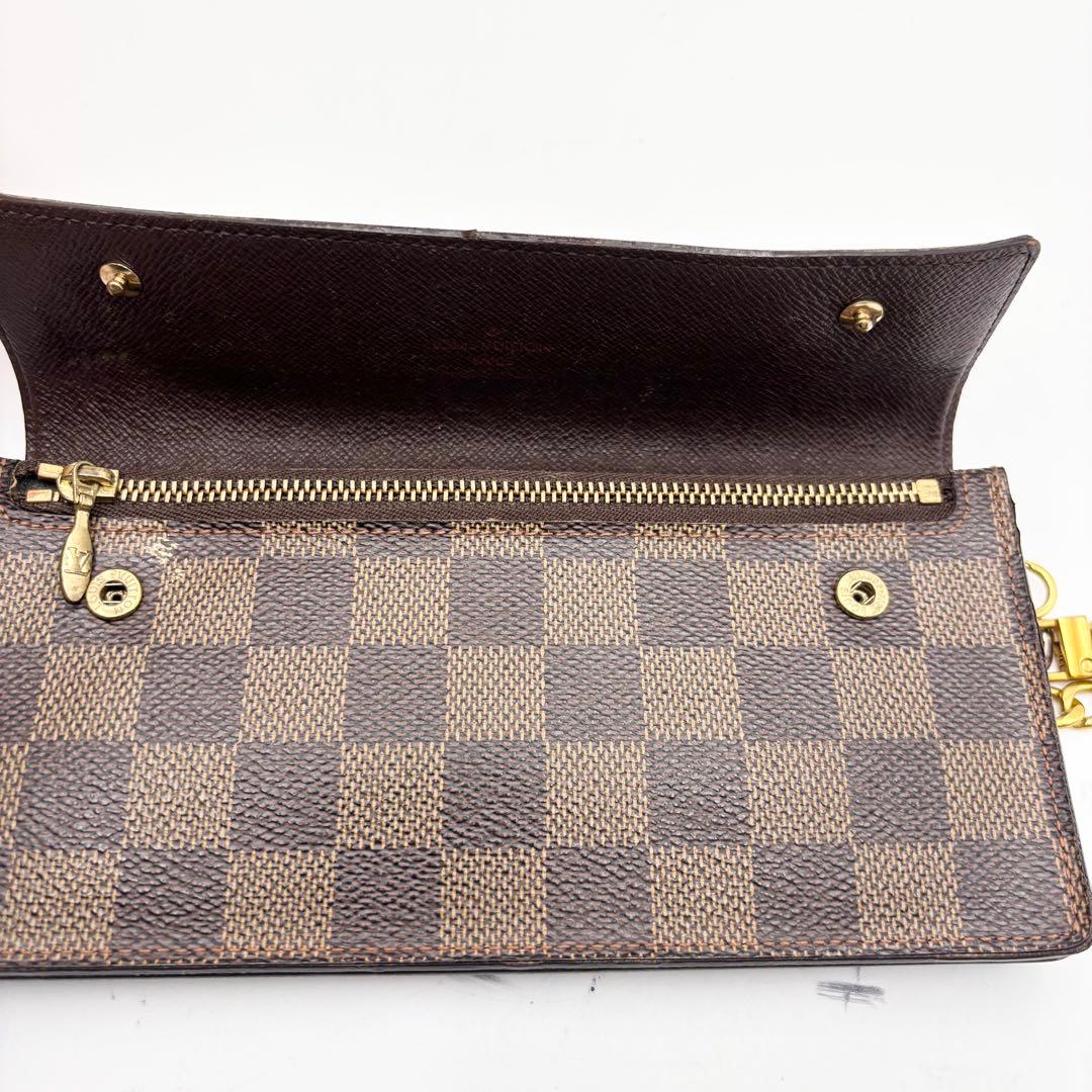 LOUIS VUITTON ポルトフォイユ アコルディオン チェーン　長財布