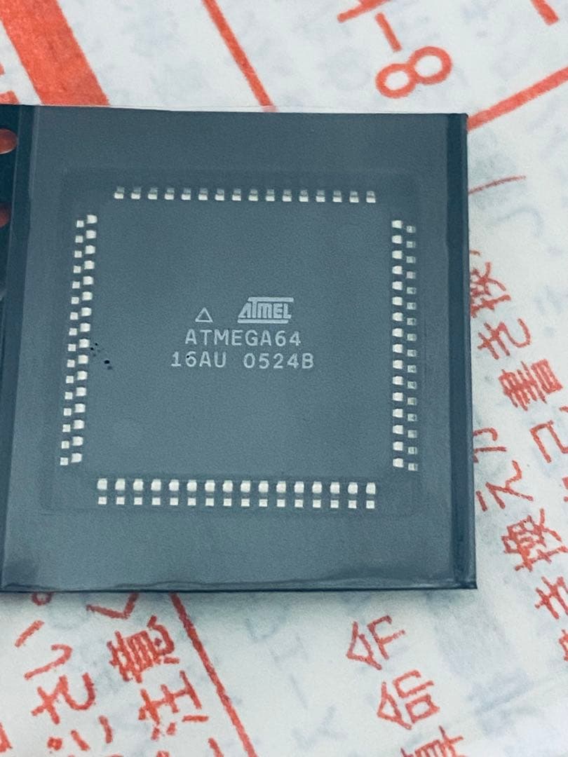 ATMEGA64-16AU AVRマイコン Atmel製 未使用 5個セット