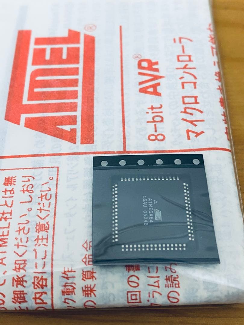 ATMEGA64-16AU AVRマイコン Atmel製 未使用 5個セット