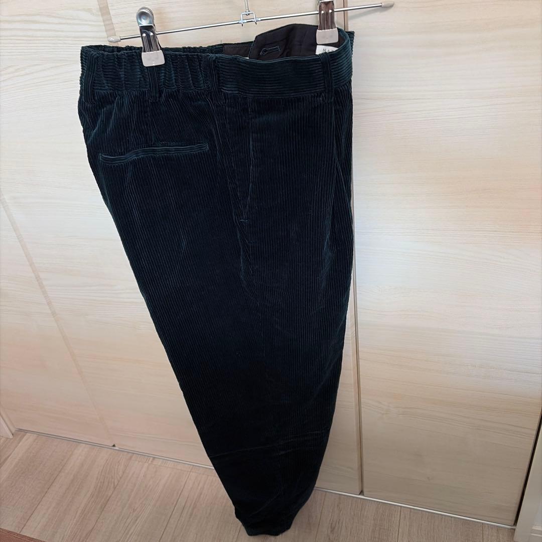 markaware コーデュロイパンツ ダークグリーン