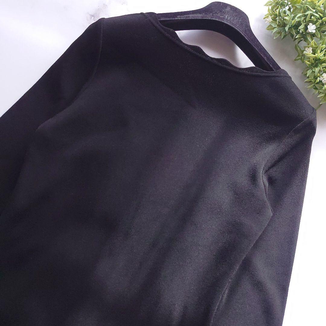 近年 定価8.3万 エポカ サークルレースコンビニットドレス ワンピース 40