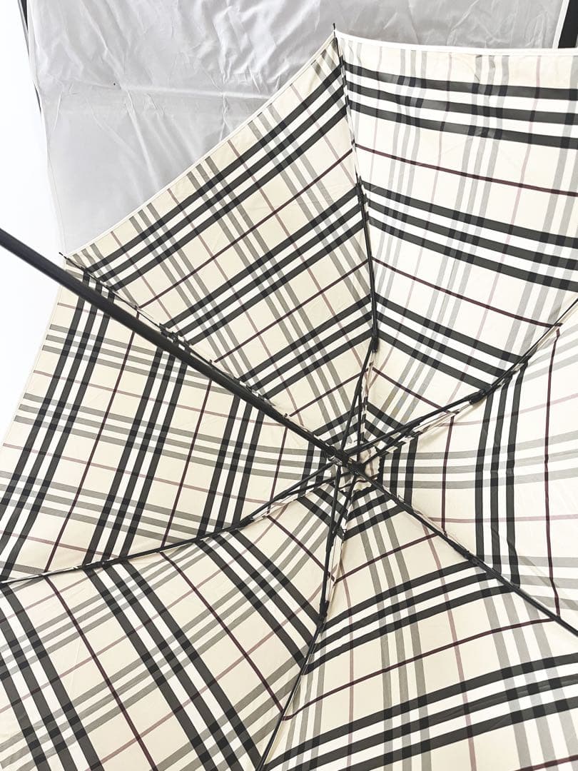 【ほぼ新品】Burberry 折り畳み傘 バーバリー【ビニール付】