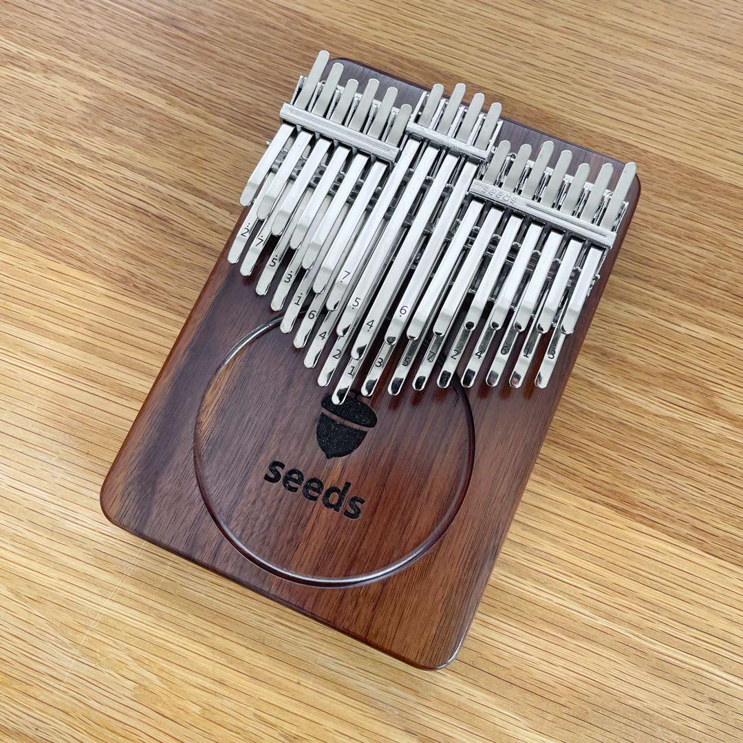 本日発送！！『希少』seeds ブラックウォルナット カリンバ 34キー