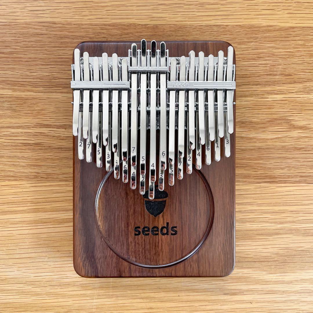 本日発送！！『希少』seeds ブラックウォルナット カリンバ 34キー