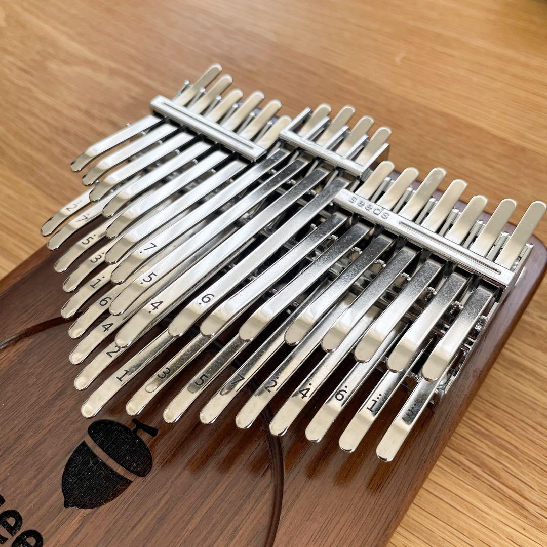 本日発送！！『希少』seeds ブラックウォルナット カリンバ 34キー