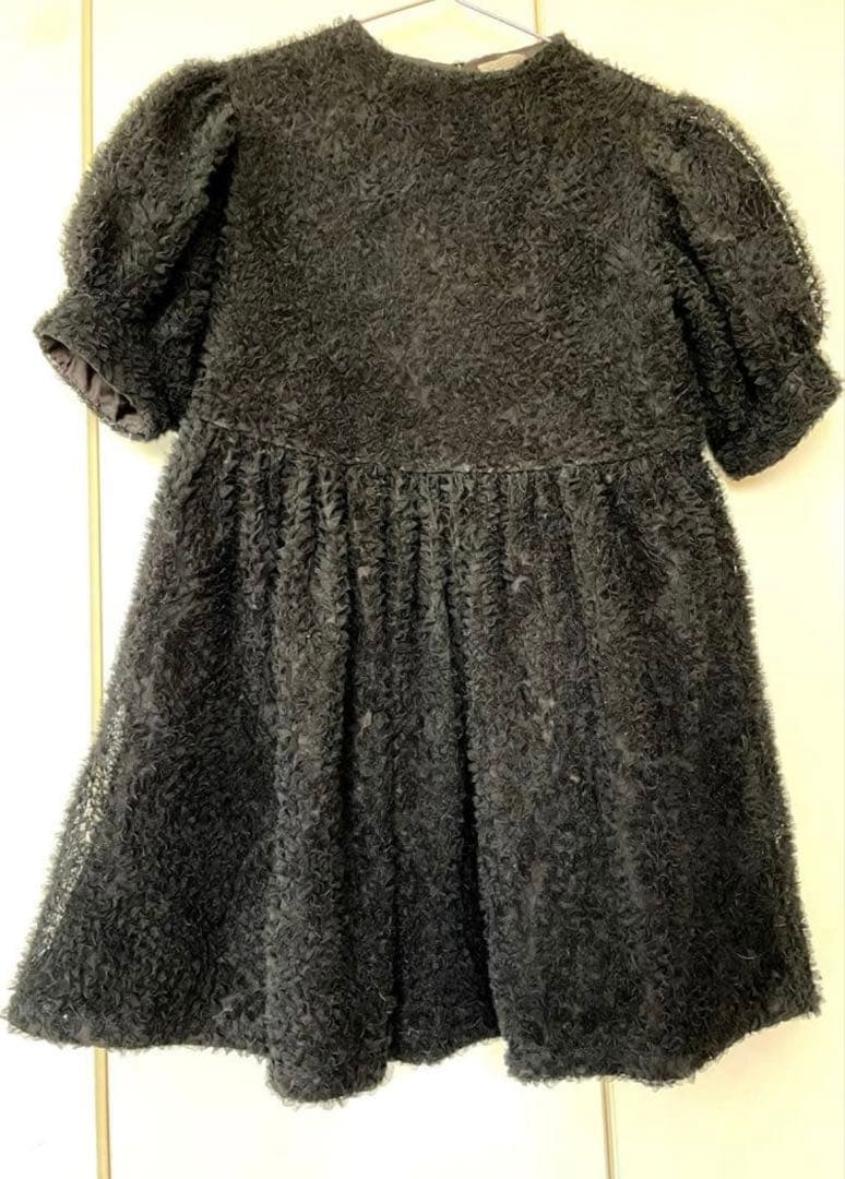 HONEY MI HONEY チュールパフスリーブチュニックワンピース