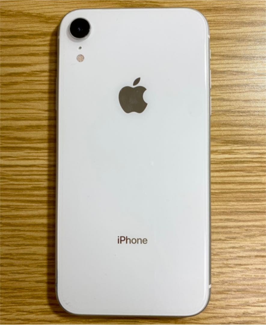 【美品】iPhone xr ホワイト 64GB