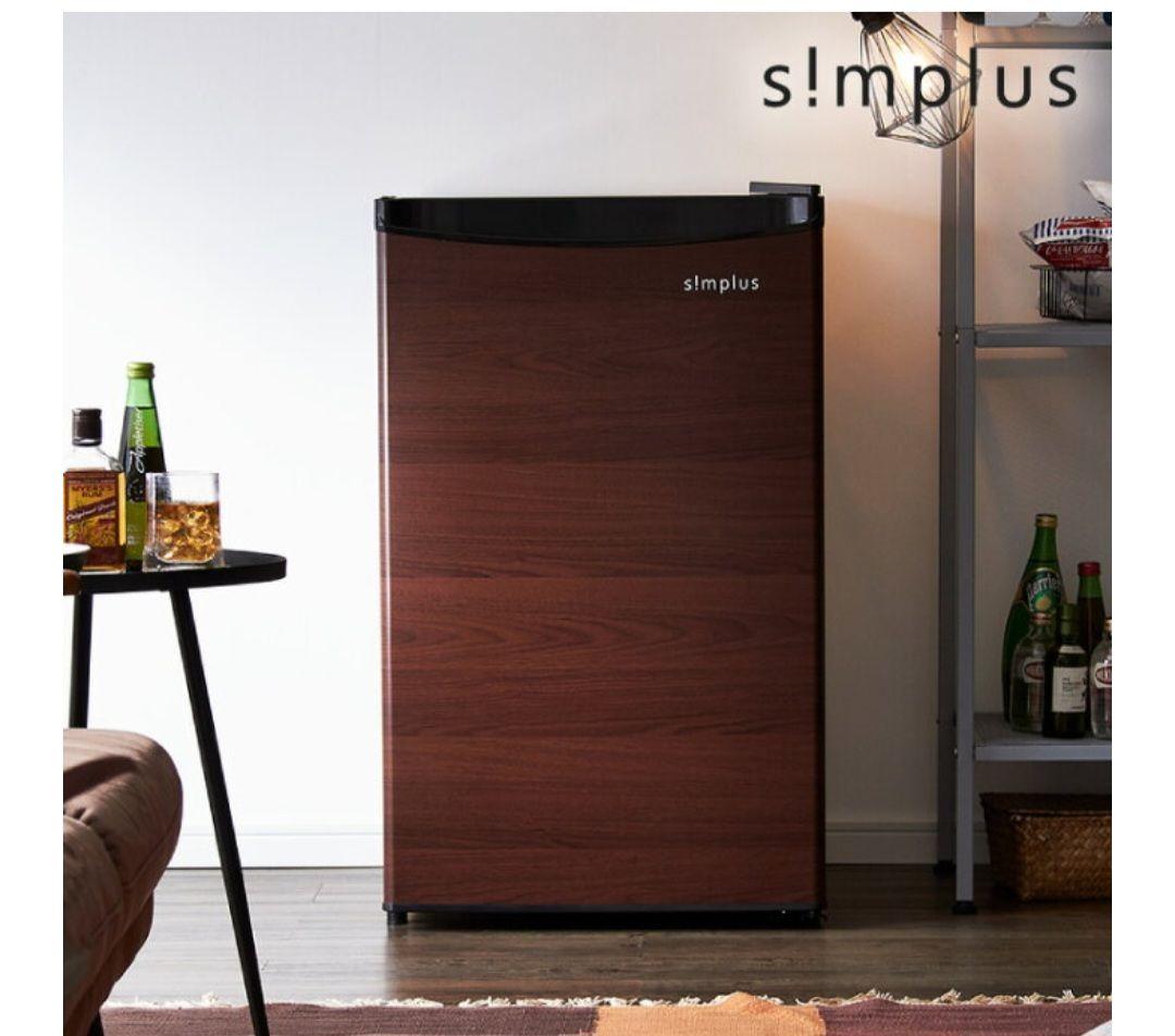 クーマ様2023年製88L冷凍庫 SP-88LF1-WD木目調 直冷式