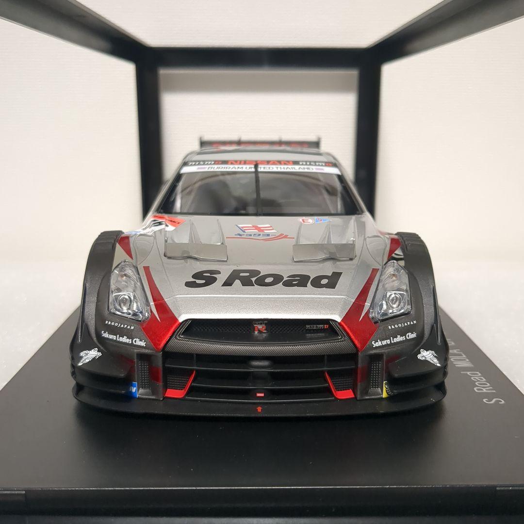 希少1/18 S Road MOLA GT-R 2015 スーパーGT エブロ