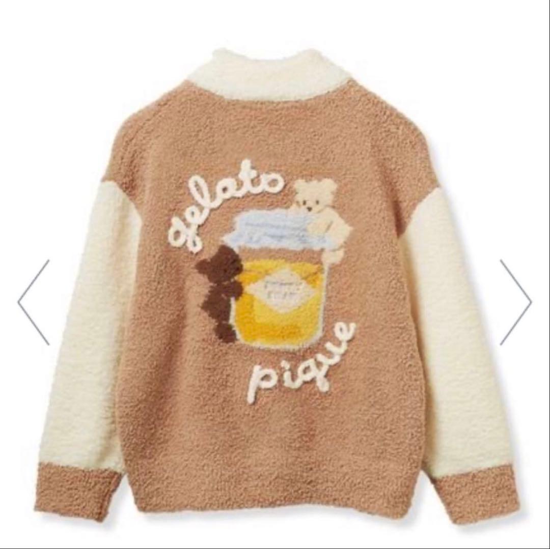 ジェラートピケ KID ベビモコはちみつベアピケジャン
