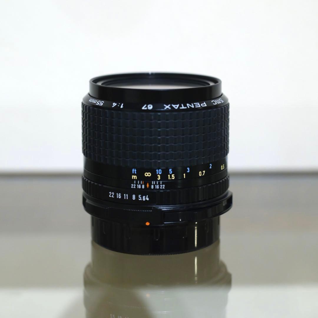 k*様 【美品】smc PENTAX67 55mm f4 マウントアダプター付き