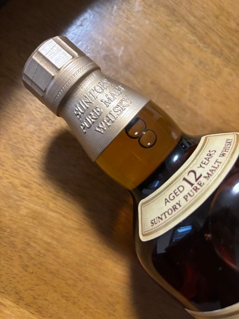 【稀少華ラベル】サントリー 山崎12年 ピュアモルトウイスキー 750ml 箱付