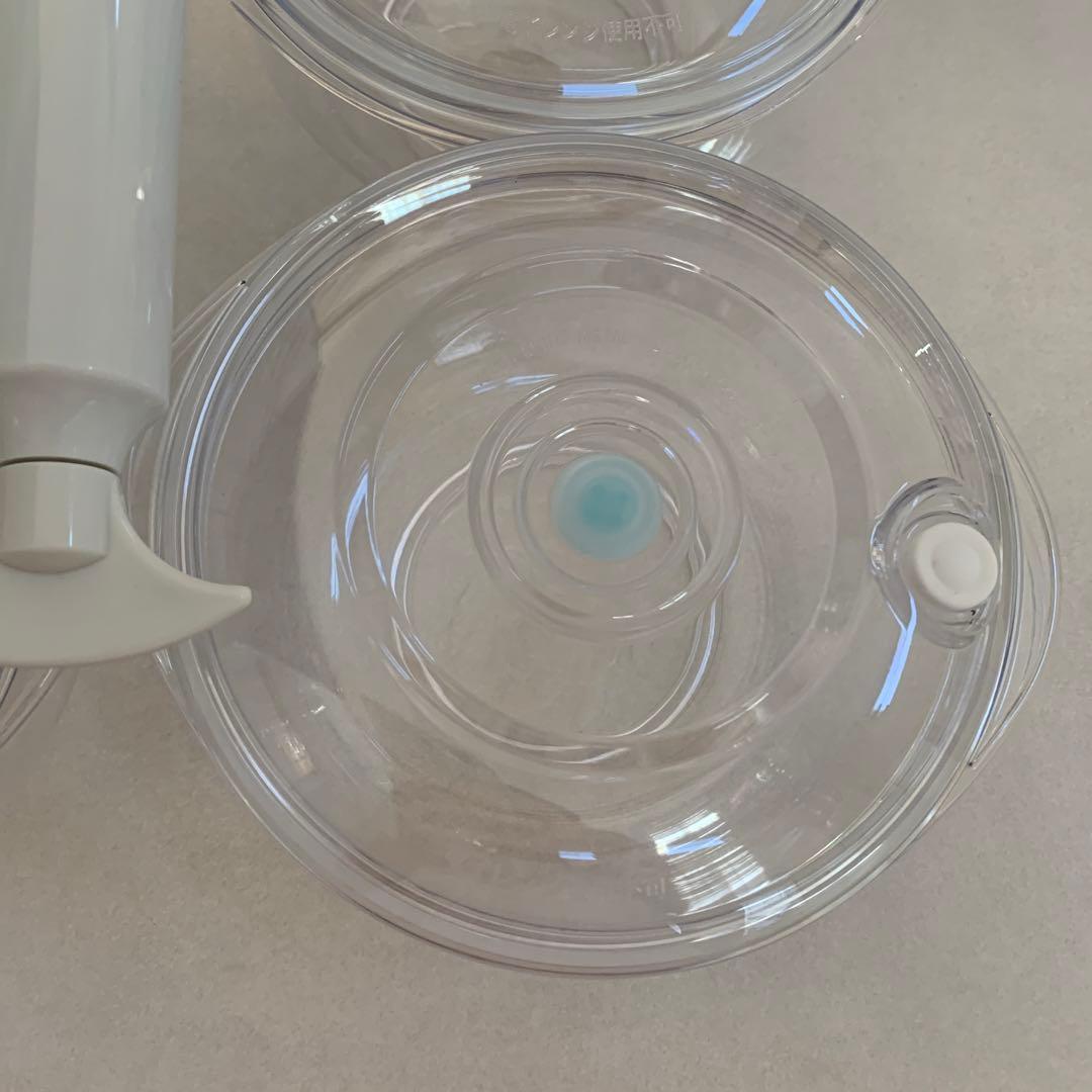 ぷらさん専用アサヒ軽金属　真空サラダボウル　真空ポンプ手動タイプ付き　4個