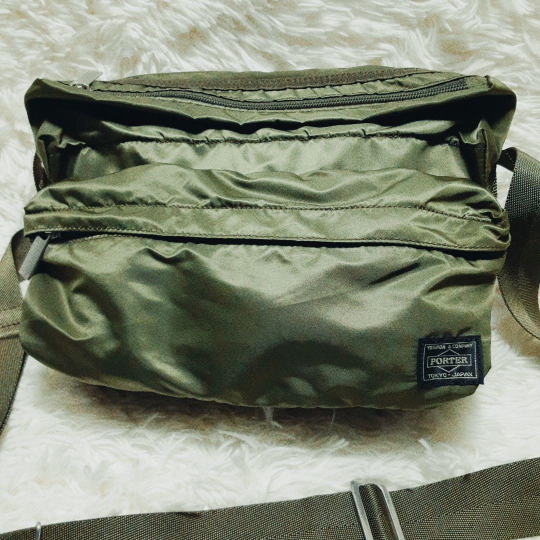 PORTER ポーター フレーム ショルダーバッグ カーキ 690-17848
