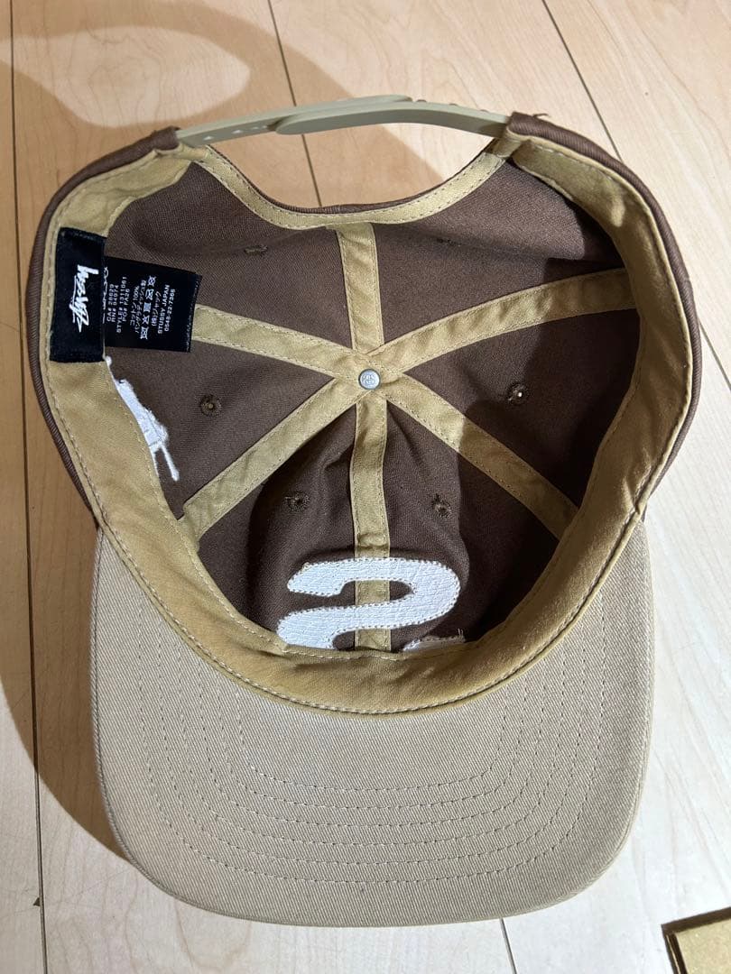 STUSSY Chenille S Low Pro Cap ブラウン