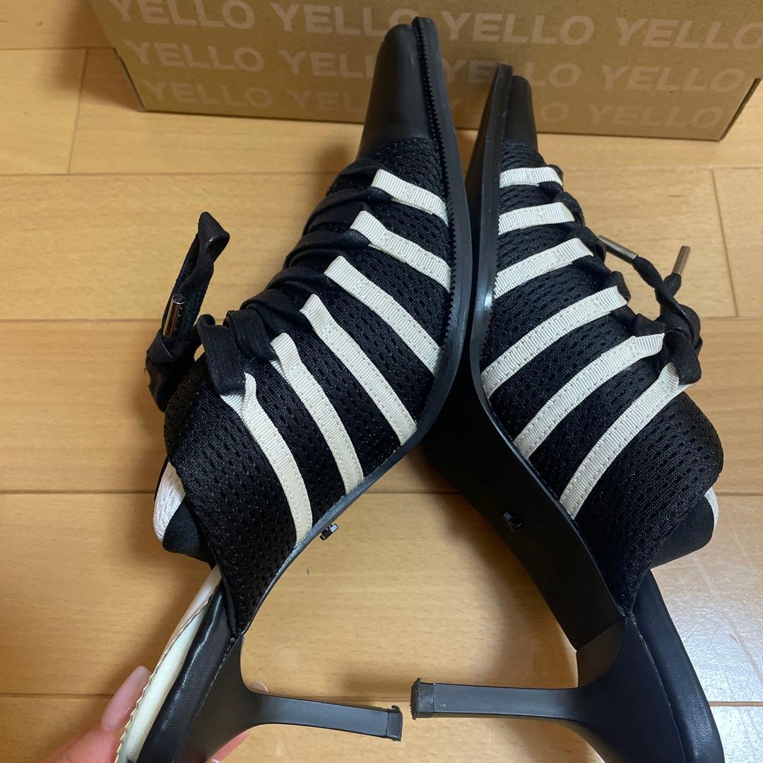 yello スニーカーミュール Lサイズ