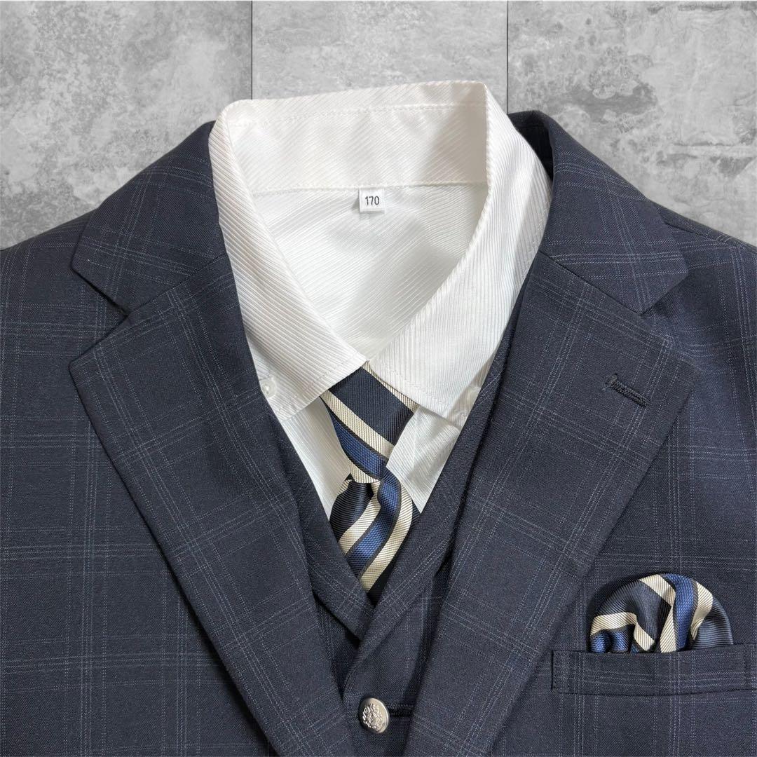 美品　6点セット　ワンダーファクトリー　170 フォーマル　卒業式　男の子　卒服