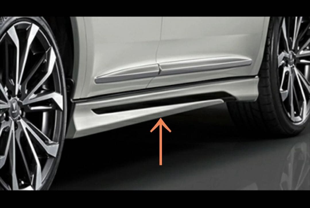 新品未使用✨ハリアー 60 モデリスタ サイドスカート 左側 助手席側