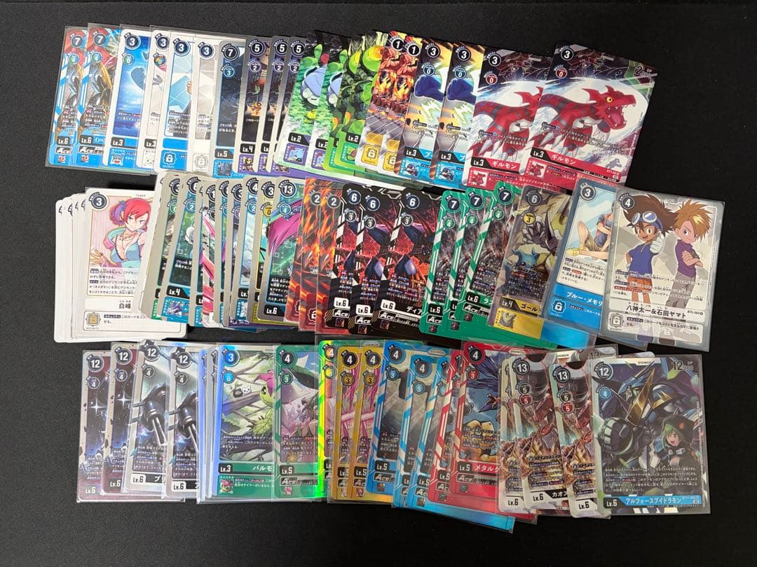 ま*い様 デジモンカード 引退品 キラカード まとめ売り