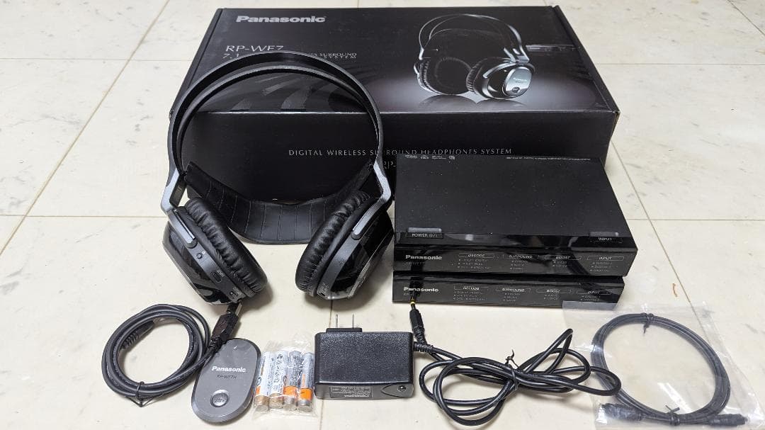 Panasonic RP-WF7 ワイヤレス　デジタルサラウンド　ヘッドホン
